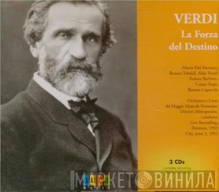 , Giuseppe Verdi , Dimitri Mitropoulos , Fedora Barbieri , Mario del Monaco  Silvio Maionica  - La Forza Del Destino