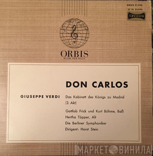  Giuseppe Verdi  - Don Carlos, Das Kabinett des Königs zu Madrid (3. Akt)
