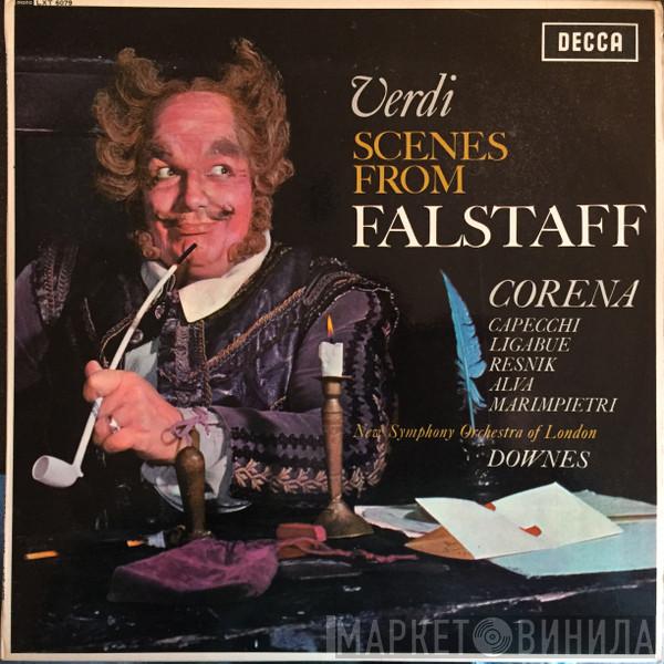 , Giuseppe Verdi , Fernando Corena  Edward Downes  - Scenes From Falstaff