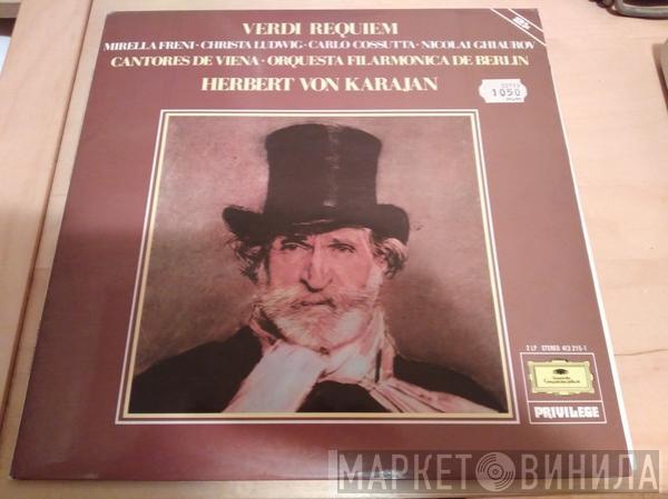 Giuseppe Verdi, Herbert von Karajan, Berliner Philharmoniker, Mirella Freni, Christa Ludwig, Wiener Singverein, Nicolai Ghiaurov, Carlo Cossutta - Messa Da Requiem