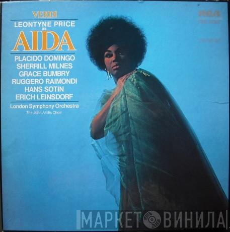 - Giuseppe Verdi , Leontyne Price , Placido Domingo , Sherrill Milnes , Grace Bumbry , Ruggero Raimondi , Hans Sotin , Erich Leinsdorf , The London Symphony Orchestra  John Alldis Choir  - Aida