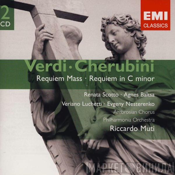 , Giuseppe Verdi , Luigi Cherubini , Renata Scotto , Agnes Baltsa , Veriano Luchetti , Evgeny Nesterenko , The Ambrosian Singers , Philharmonia Orchestra  Riccardo Muti  - Requiem Mass • Requiem In C Minor