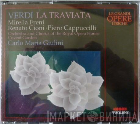Giuseppe Verdi, Mirella Freni, Anne Howells, Renato Cioni, Elizabeth Bainbridge, Piero Cappuccilli, John Lanigan, George Macpherson, Eric Garrett, David Kelly , Robert Bowman, William Clothier, Keith Raggett, Carlo Maria Giulini - La Traviata