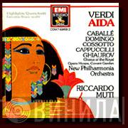 Giuseppe Verdi, Montserrat Caballé, Placido Domingo, Fiorenza Cossotto, Piero Cappuccilli, Nicolai Ghiaurov, Chorus Of The Royal Opera House, Covent Garden, New Philharmonia Orchestra, Riccardo Muti - Aida Highlights