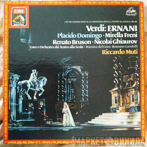 , Giuseppe Verdi , Orchestra Del Teatro Alla Scala , Riccardo Muti , Placido Domingo  Mirella Freni  - ERNANI