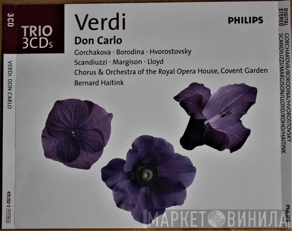 , Giuseppe Verdi , Orchestra Of The Royal Opera House, Covent Garden  Bernard Haitink  - Don Carlo