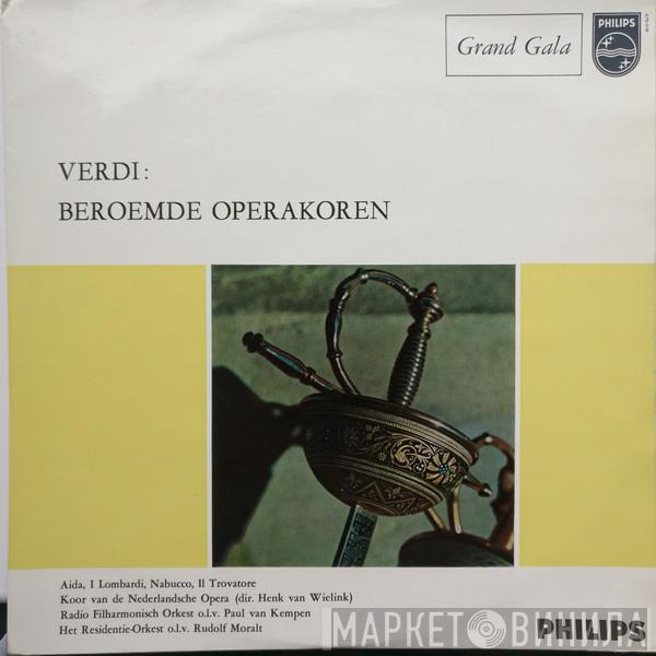 , Giuseppe Verdi  Radio Filharmonisch Orkest  - Beroemde Operakoren