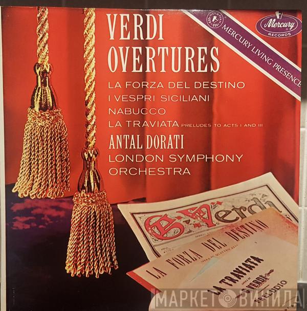 , Giuseppe Verdi , The London Symphony Orchestra  Antal Dorati  - Verdi Overtures