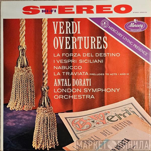 , Giuseppe Verdi , The London Symphony Orchestra  Antal Dorati  - Verdi Overtures