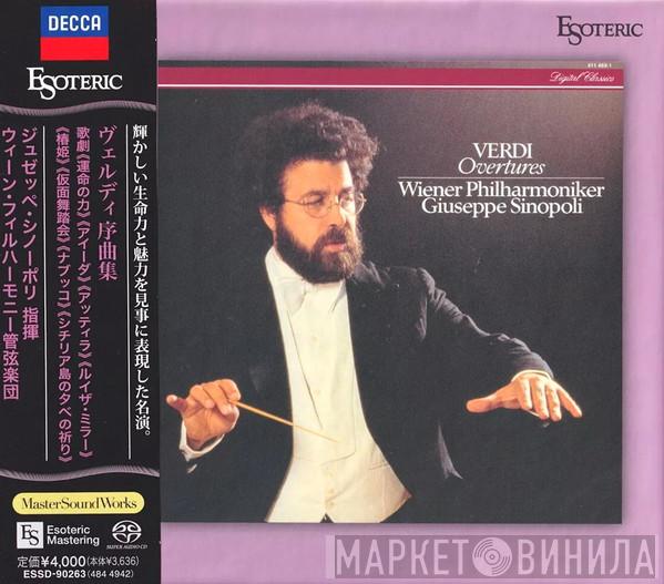 , Giuseppe Verdi , Wiener Philharmoniker  Giuseppe Sinopoli  - Overtures