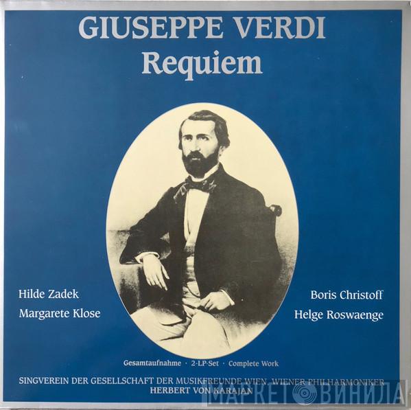 , Giuseppe Verdi , Wiener Philharmoniker  Herbert von Karajan  - Requiem