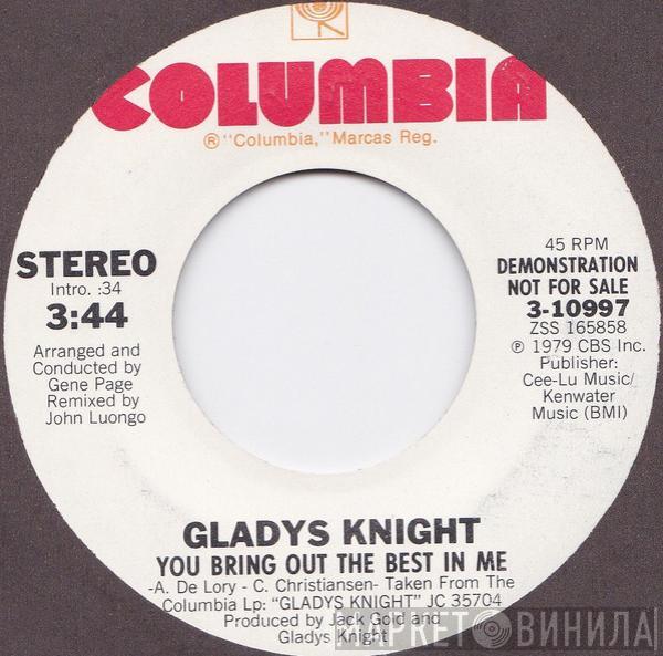 Gladys Knight - You Bring Out The Best In Me