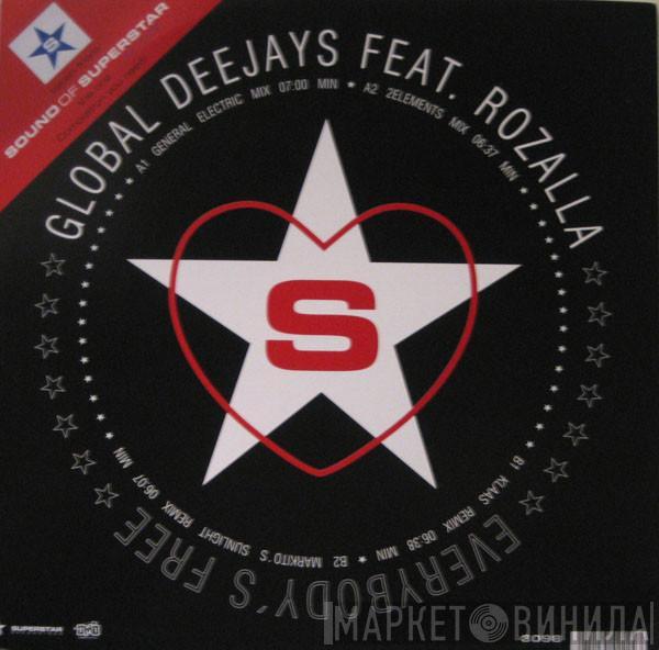 Global Deejays, Rozalla - Everybody's Free