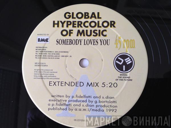 Global Hypercolor Of Music - Somebody Loves You