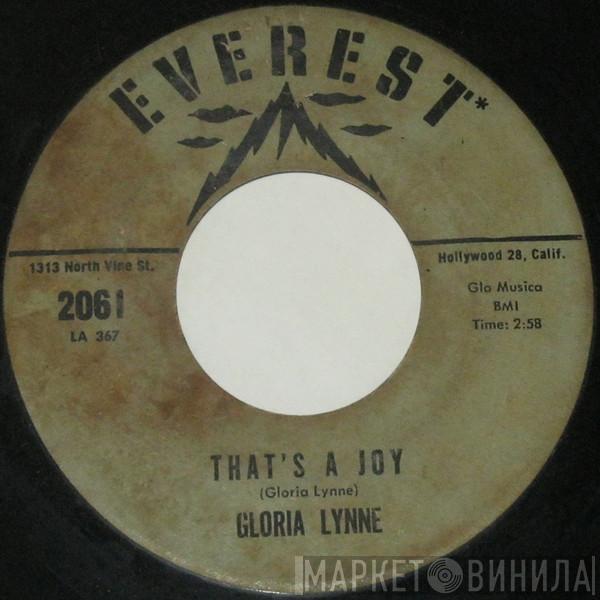 Gloria Lynne - That's A Joy