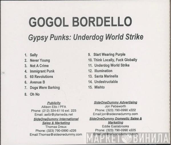  Gogol Bordello  - Gypsy Punks (Underdog World Strike)
