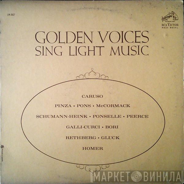  - Golden Voices Sing Light Music