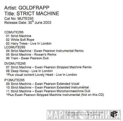  Goldfrapp  - Strict Machine