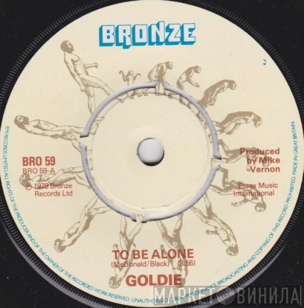 Goldie  - To Be Alone