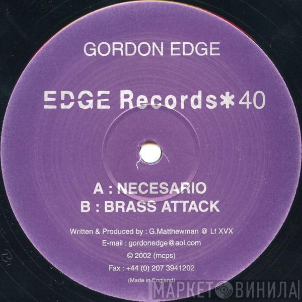 Gordon Edge - Necesario