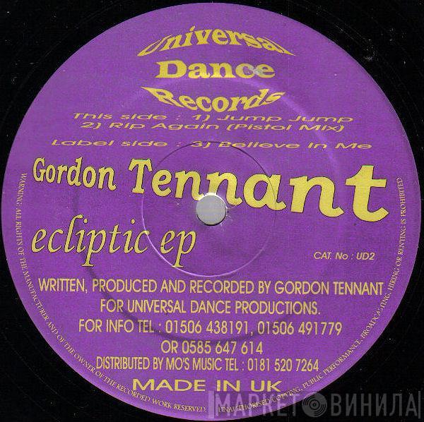 Gordon Tennant - Ecliptic EP