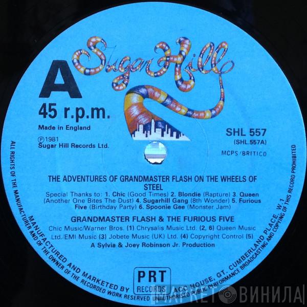 Grandmaster Flash & The Furious Five - The Adventures Of Grandmaster Flash On The Wheels Of Steel