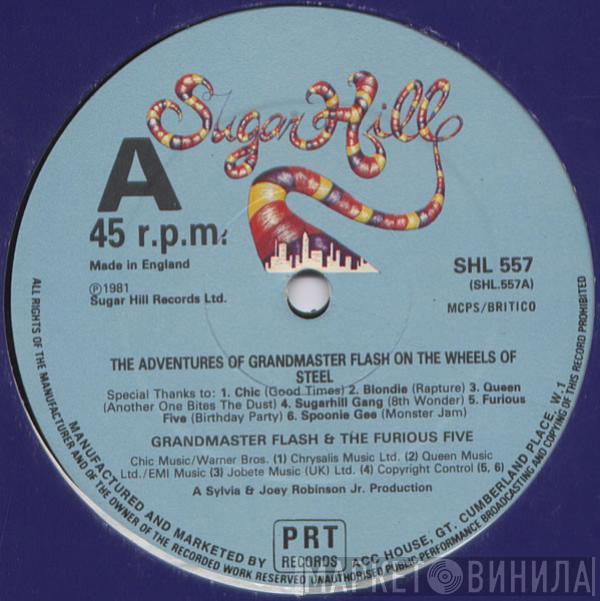 Grandmaster Flash & The Furious Five - The Adventures Of Grandmaster Flash On The Wheels Of Steel