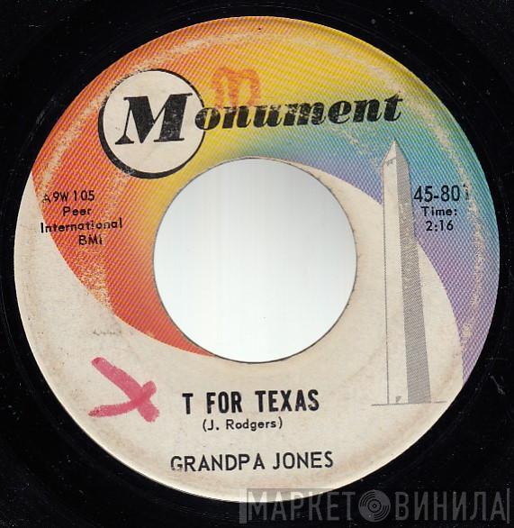 Grandpa Jones - T For Texas