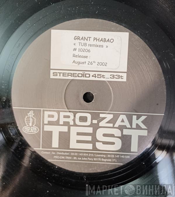 Grant Phabao - Tub Remixes