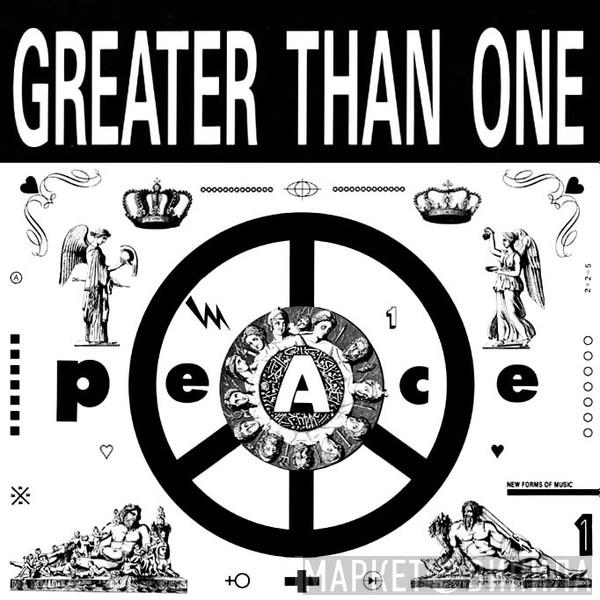 Greater Than One - Peace