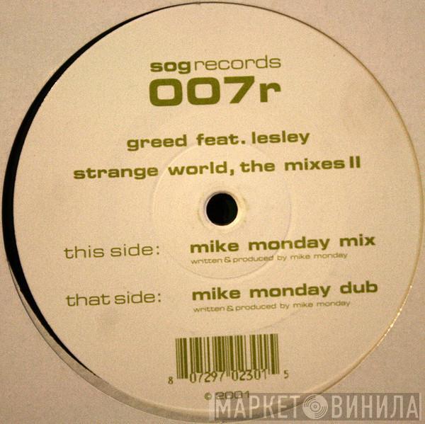 Greed , Lesley - Strange World, The Mixes II