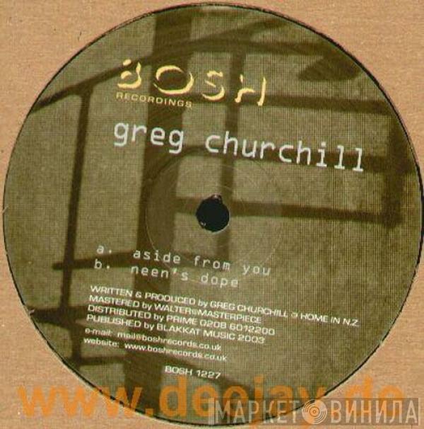 Greg Churchill - Aside From You