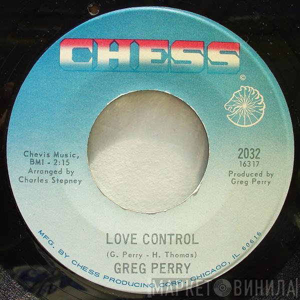 Greg Perry - Love Control