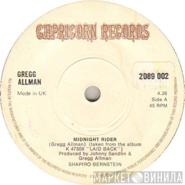 Gregg Allman - Midnight Rider