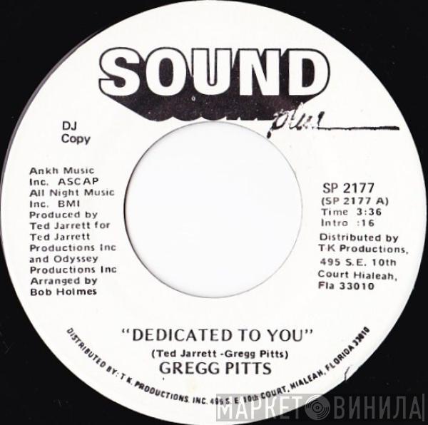 Gregg Pitts - Dedicated To You
