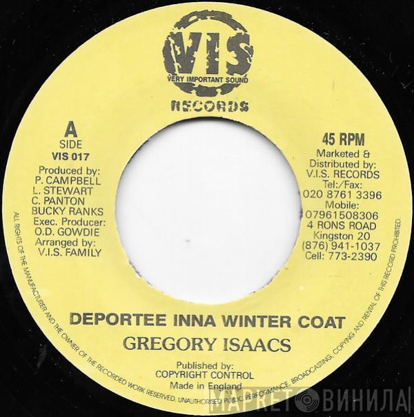 Gregory Isaacs, Jazzwad - Deportee Inna Winter Coat / Gremlin 2010