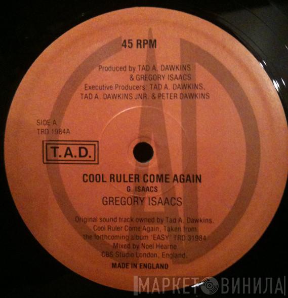Gregory Isaacs - Cool Ruler Come Again