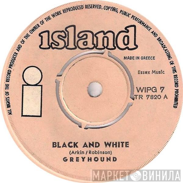  Greyhound   - Black And White