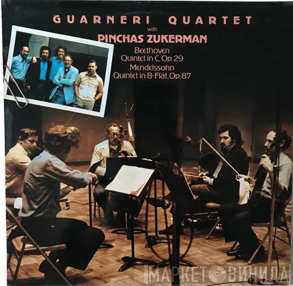 Guarneri Quartet, Pinchas Zukerman, Ludwig van Beethoven, Felix Mendelssohn-Bartholdy - Quintet in C, Op. 29 / Quintet in B Flat, Op. 87