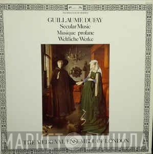 , Guillaume Dufay , The Medieval Ensemble of London , Peter Davies   Timothy Davies  - Secular Music