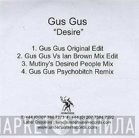  Gusgus  - Desire