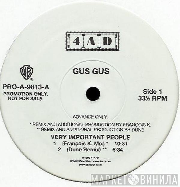  Gusgus  - Very Important People