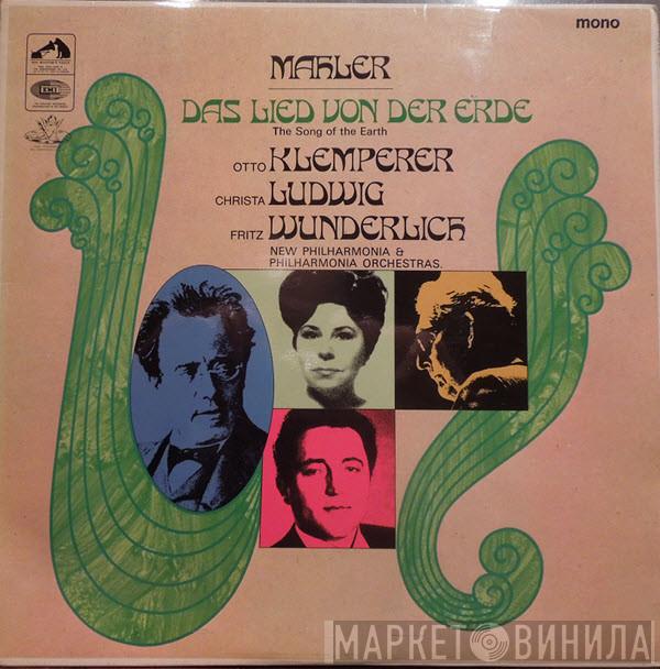 Gustav Mahler, Otto Klemperer, Christa Ludwig, Fritz Wunderlich, New Philharmonia Orchestra, Philharmonia Orchestra - Das Lied Von Der Erde - The Song Of The Earth