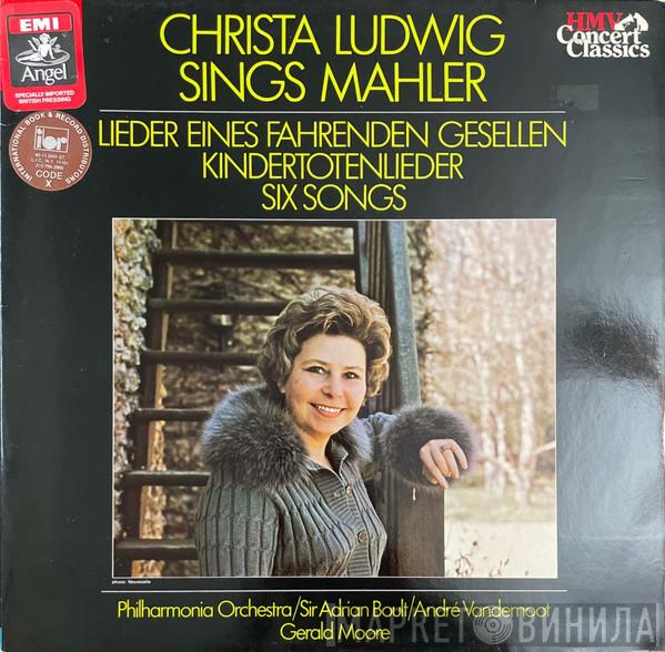 Gustav Mahler, Philharmonia Orchestra, Christa Ludwig, Sir Adrian Boult, André Vandernoot, Gerald Moore - Christa Ludwig Sings Mahler