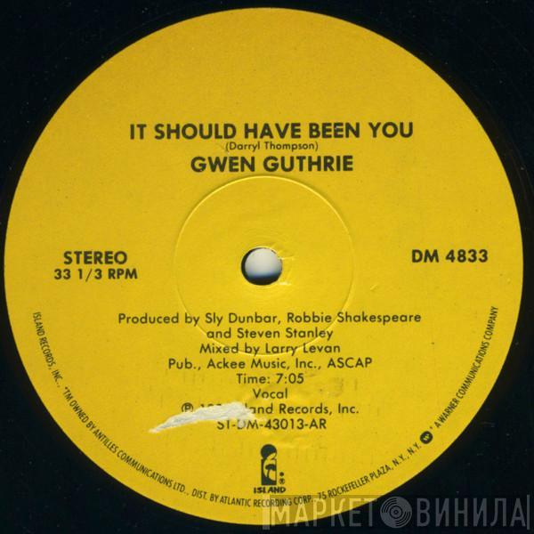  Gwen Guthrie  - It Should Have Been You / Getting Hot