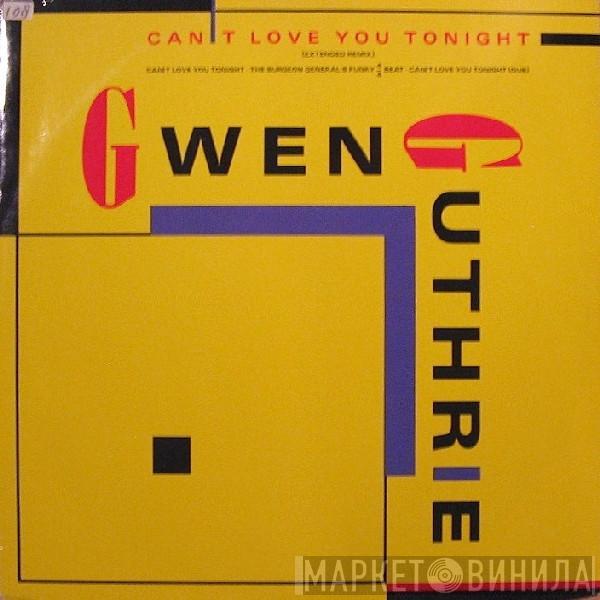 Gwen Guthrie - Can't Love You Tonight