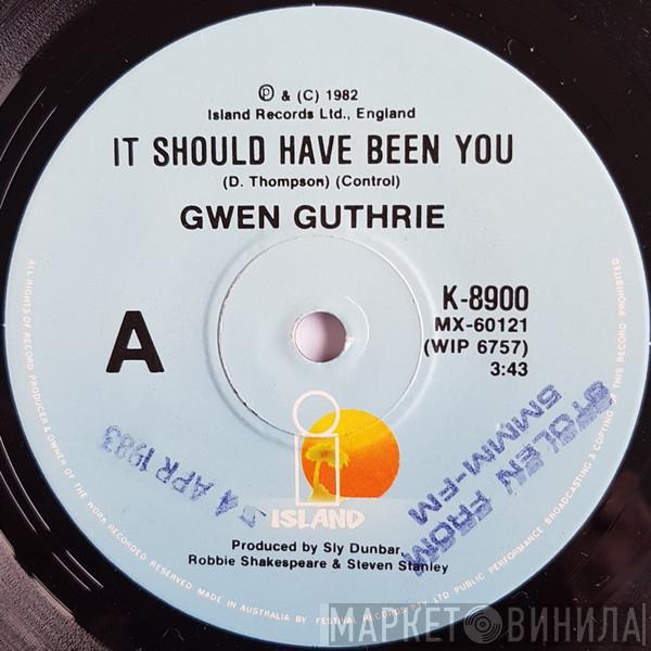  Gwen Guthrie  - It Should Have Been You