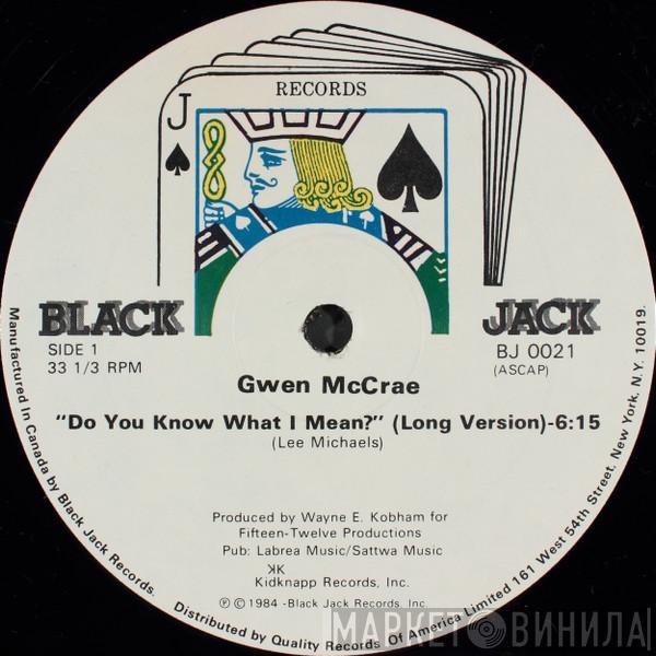 Gwen McCrae - Do You Know What I Mean?