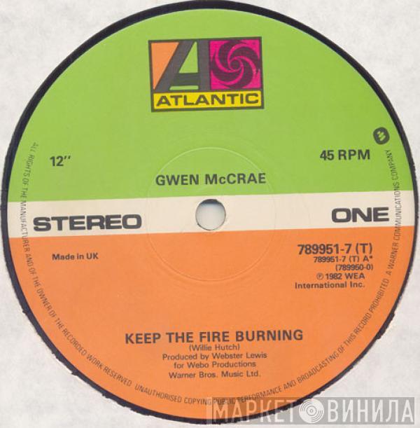 Gwen McCrae - Keep The Fire Burning / Funky Sensation