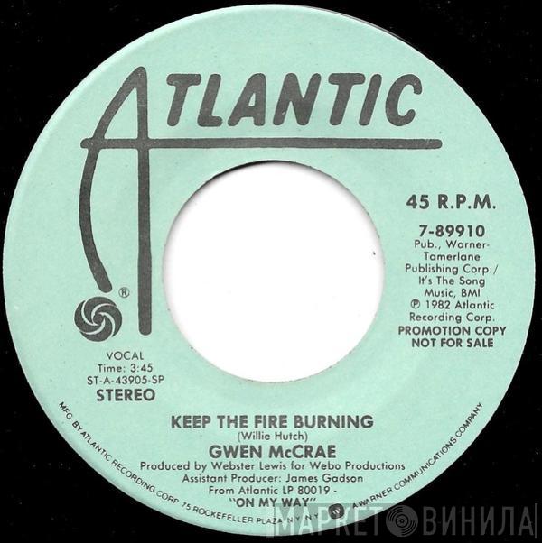 Gwen McCrae - Keep The Fire Burning